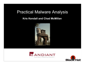Malware Analysis - Introduction