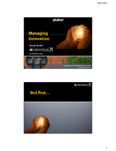 Managing Innovation - DFL - 2012-02-20 - All