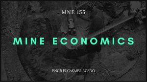 MINE ECONOMICS