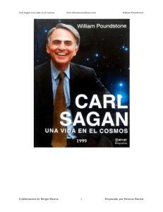 Carl Sagan Una vida en el cosmos - William Poundstone