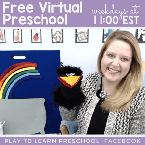 Virtual Preschool Week 1
