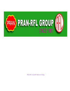 Analytical review of Pran Rfl group