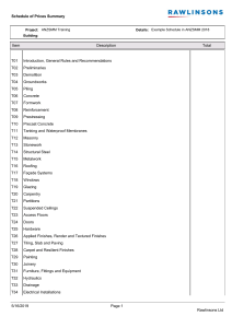 ANZSMM Example Schedule