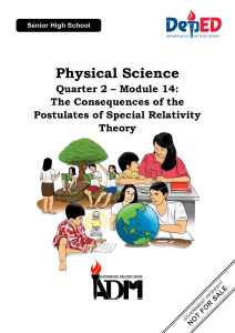PHYSICAL SCIENCE MODULE 14-Edited