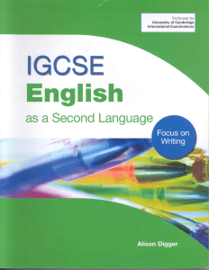 IGCSE English as a Second Language (Alison Digger) ( PDFDrive )