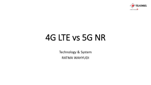 4G-LTE vs 5G-NR