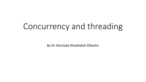 6-Concurrency and threading