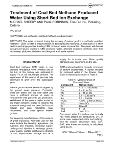 TP192 Ion exchange production water treat.