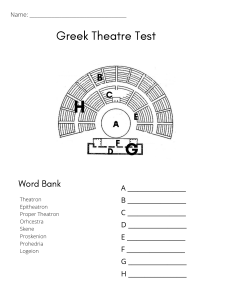 Greek Theatre Test
