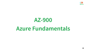 CoursePresentation-AZ900-AzureFundamentals