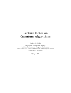 childs quantum notes