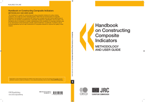 Handbook on Constructing Composite Indicators