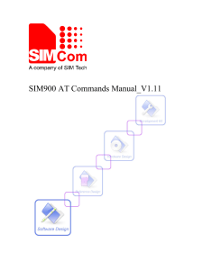 SIM900 AT Command Manual V1.11
