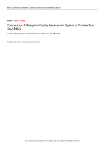 Compulsory of Malaysias Quality Assessment System (1)