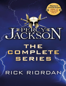 riordan rick-percy jackson- the complete series