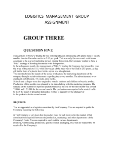 GROUP THREE ASSIGNMENT