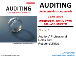 Auditing8e PPT Ch02