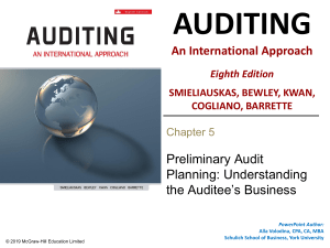Auditing8e PPT Ch05