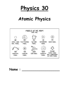 Atomin Physics Notes -revised