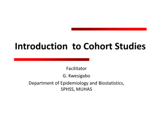 1-Cohort Studies UNDERGRADUATE-v1-Jan 2022