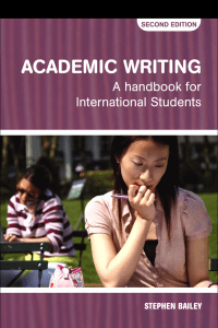 Academic Writing A Handbook for Internat