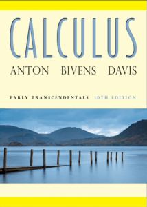 Calculus 10th edition H Anton-1
