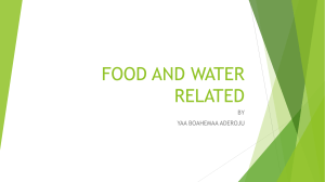 food and water related diseases (2)