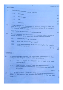 December 2020 GCC Factories OHS Act