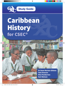 FREE SAMPLE OF The Oxford Study Guide Caribbean History (2017)