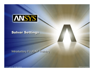 4 Solver Settings