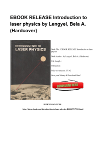 PDF-Introduction-To-Laser-Physics-WORD-YI982511951