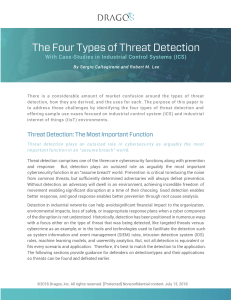 The Four Types of Threat Detection