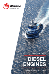 Marine Engine Selection Guide 20169-J-2021
