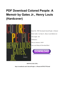 ^*Full Book Colored People A Memoir PDF UR136184705 [PDF]#