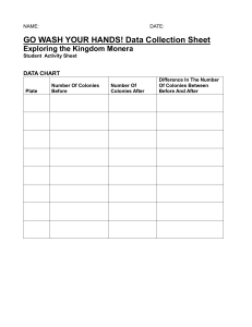GWYH Data collection Sheet