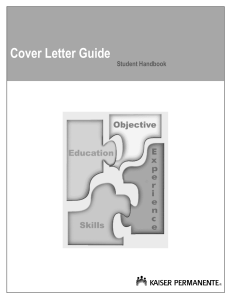 Cover Letter Guide for Students