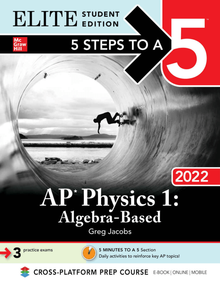 ZY4948 5 Steps to a 5 AP Physics 1 AlgebraBased 2022