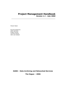 book project management