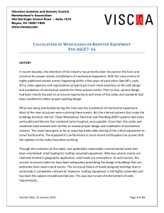 Calculation of Wind Loads on Rooftop Equipment Per ASCE7-16