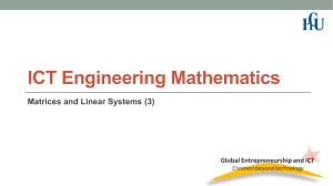 12 Matrices and Linear Systems (3)