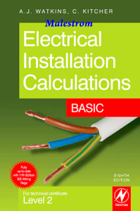 Electrical Installation Calculations Bas