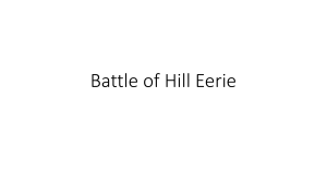 Battle of Hill Eerie