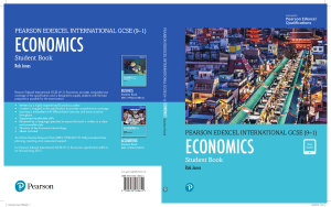 Edexcel Economics Student Book GCSE -