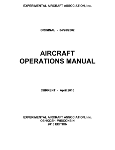 eaa-aircraft-operations-manual