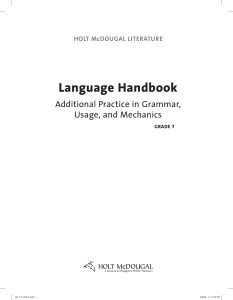 vdoc.pub language-handbook-additional-practice-in-grammar-usage-and-mechanics-grade-7-sb-and-answer-key