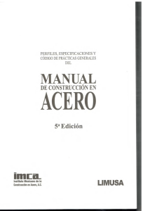 Manual de Construcción en Acero 5ta ed.