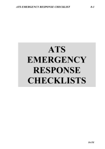 ATS Emergency Response Checklists (1)