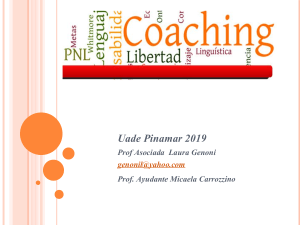 Coaching Pinamar 2019