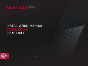 SWISS SOLAR Instalation Manual 1597830853