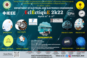 EclEctiquE 2K22 Poster